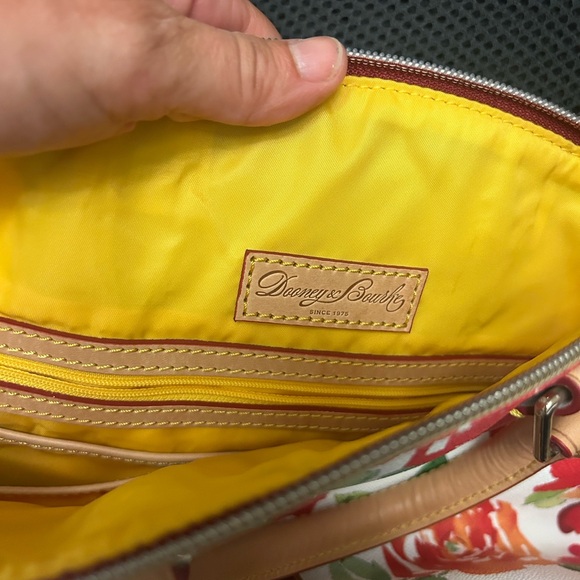 Dooney & Bourke Floral Handbag( measurement pics added!) - Picture 4 of 8